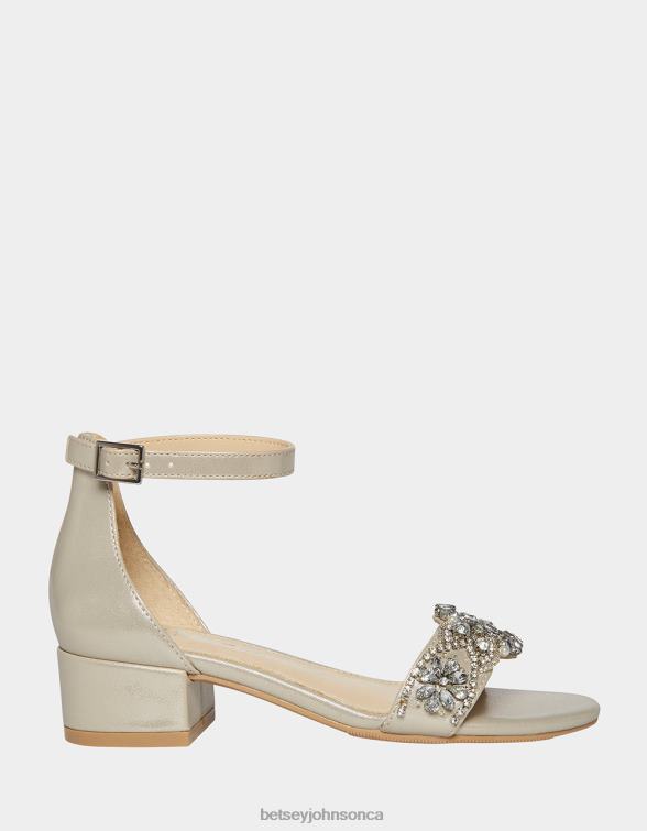 Kids Mel Silver Betsey Johnson Shoes JHZ8F197