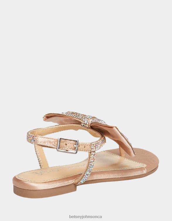 Kids Sasha Champagne Betsey Johnson Shoes JHZ8F200