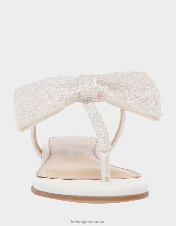 Kids Sasha Ivory Betsey Johnson Shoes JHZ8F186