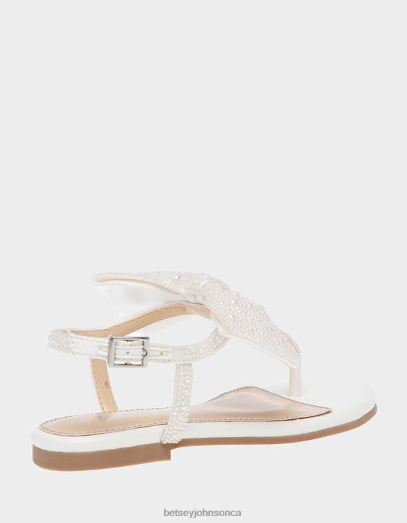 Kids Sasha Ivory Betsey Johnson Shoes JHZ8F186