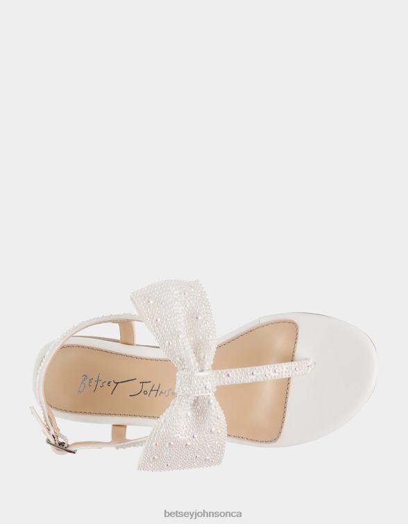 Kids Sasha Ivory Betsey Johnson Shoes JHZ8F186