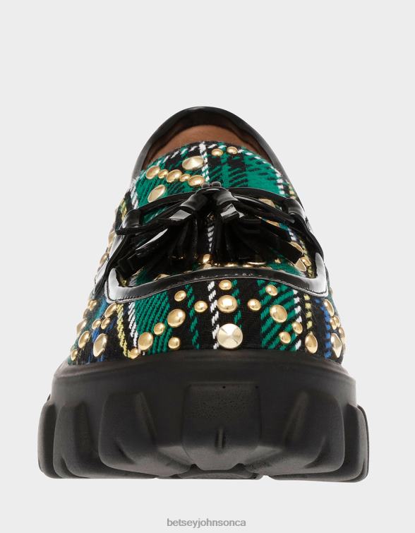 Women Aleah Green Multi Betsey Johnson Shoes JHZ8F182