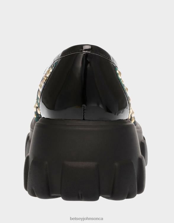 Women Aleah Green Multi Betsey Johnson Shoes JHZ8F182