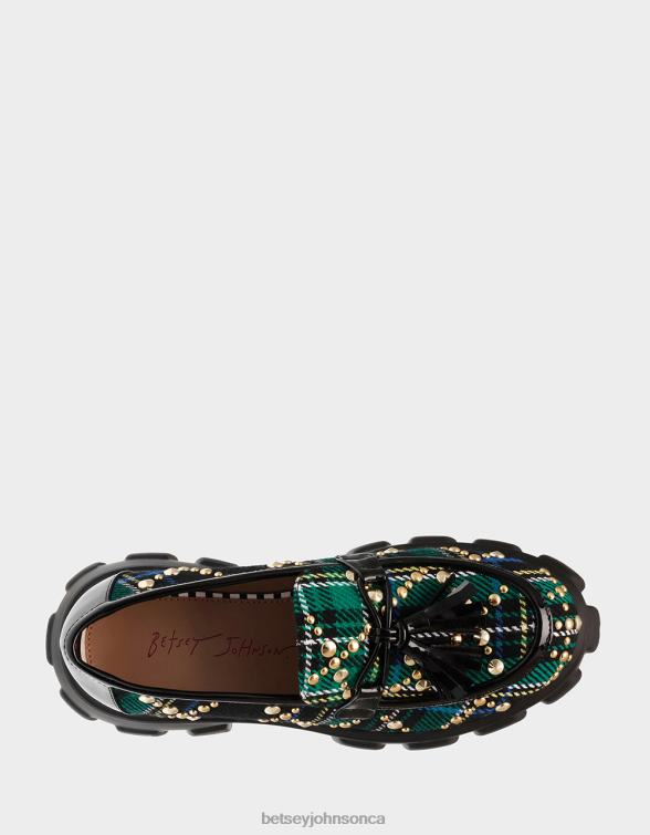 Women Aleah Green Multi Betsey Johnson Shoes JHZ8F182