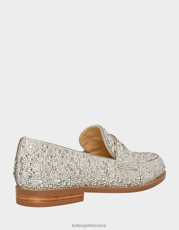 Women Aron Silver Betsey Johnson Shoes JHZ8F16