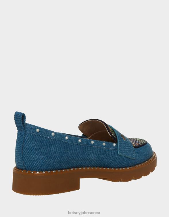 Women Halliee Denim Multi Betsey Johnson Shoes JHZ8F168