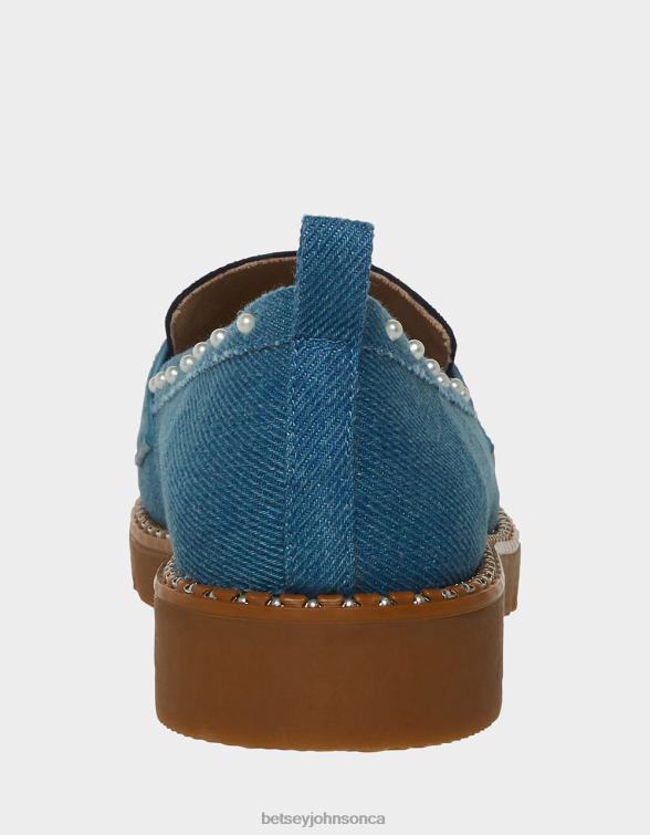 Women Halliee Denim Multi Betsey Johnson Shoes JHZ8F168