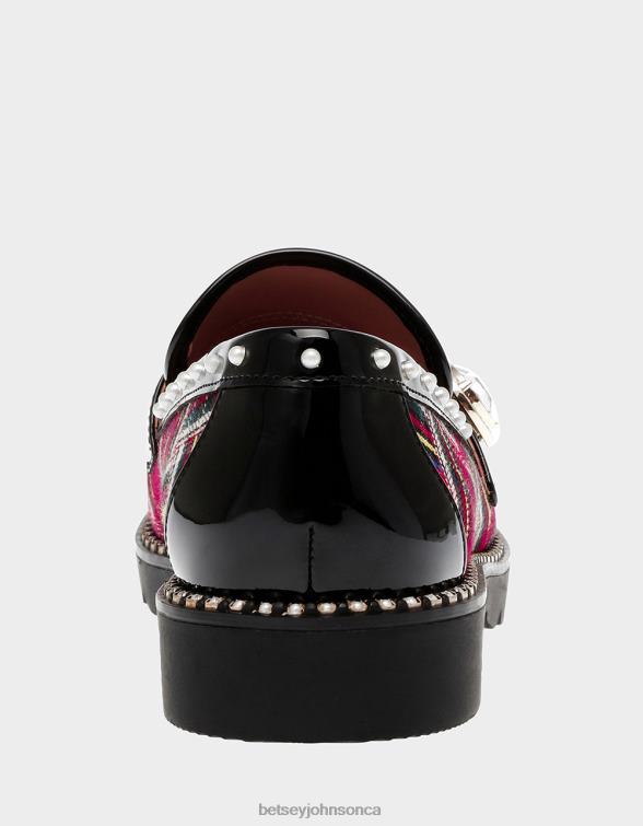 Women Mariam Red Plaid Betsey Johnson Shoes JHZ8F28