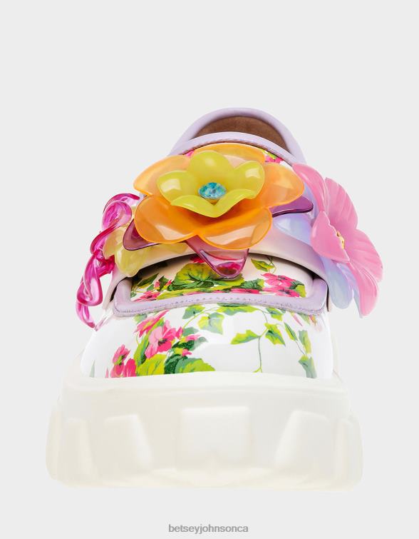 Women Vinie Floral Multi Betsey Johnson Shoes JHZ8F53
