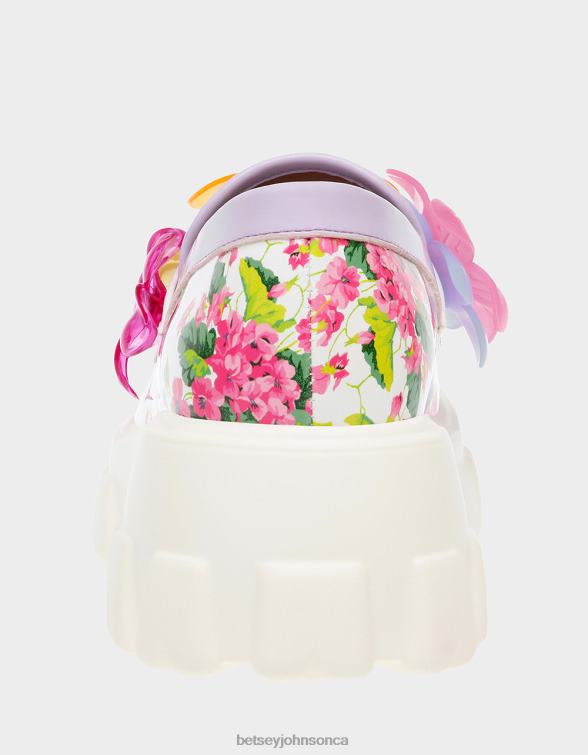 Women Vinie Floral Multi Betsey Johnson Shoes JHZ8F53