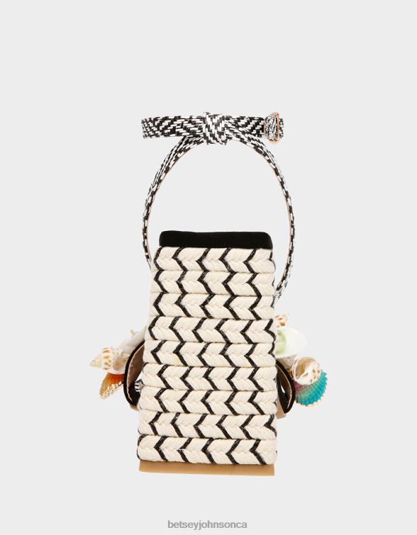 Women Anckor Black Multi Betsey Johnson Shoes JHZ8F79