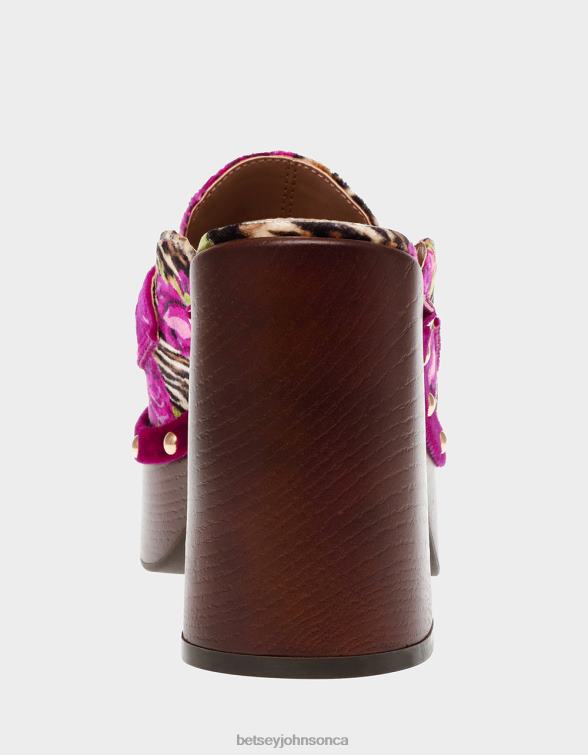 Women Aydin Leopard Multi Betsey Johnson Shoes JHZ8F140