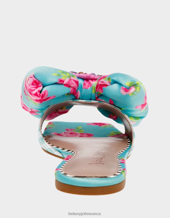 Women Daisyy-G Blue Multi Betsey Johnson Shoes JHZ8F121