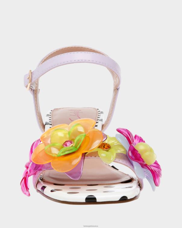 Women Dottee Lilac Betsey Johnson Shoes JHZ8F74