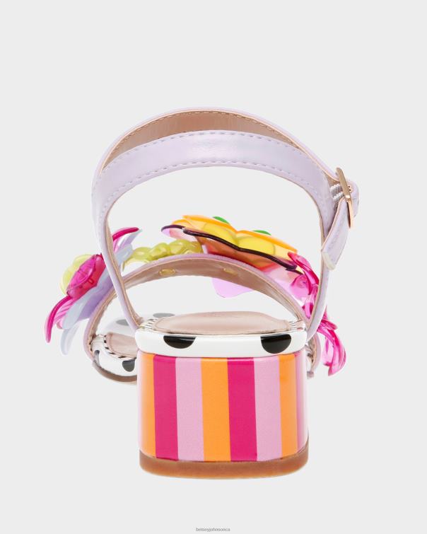 Women Dottee Lilac Betsey Johnson Shoes JHZ8F74