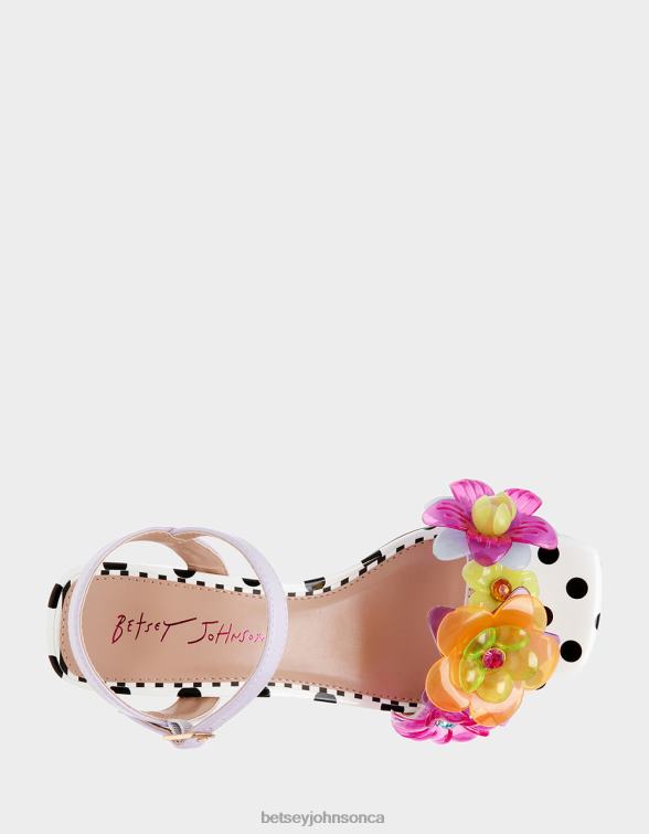Women Dottee Lilac Betsey Johnson Shoes JHZ8F74