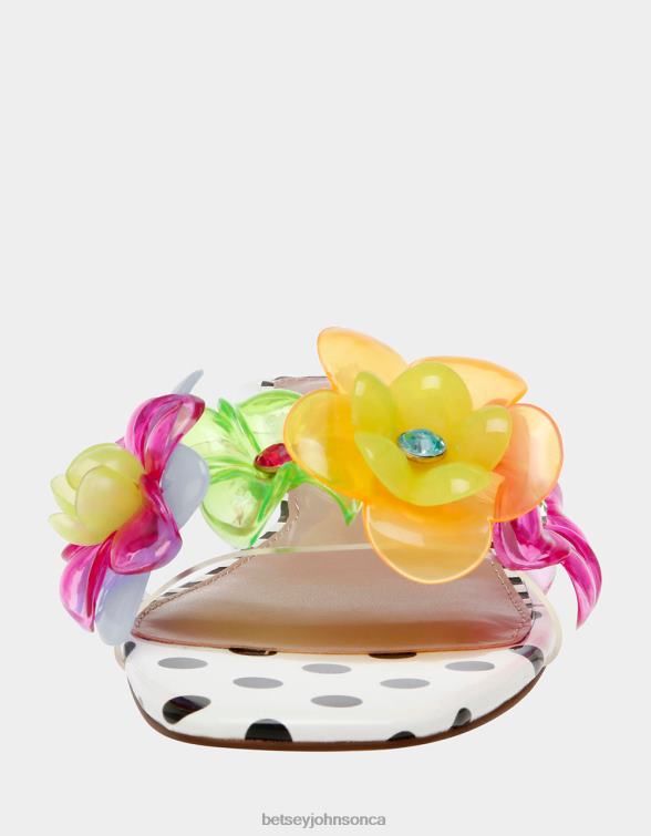 Women Journi Black/Polka/Dot Betsey Johnson Shoes JHZ8F114